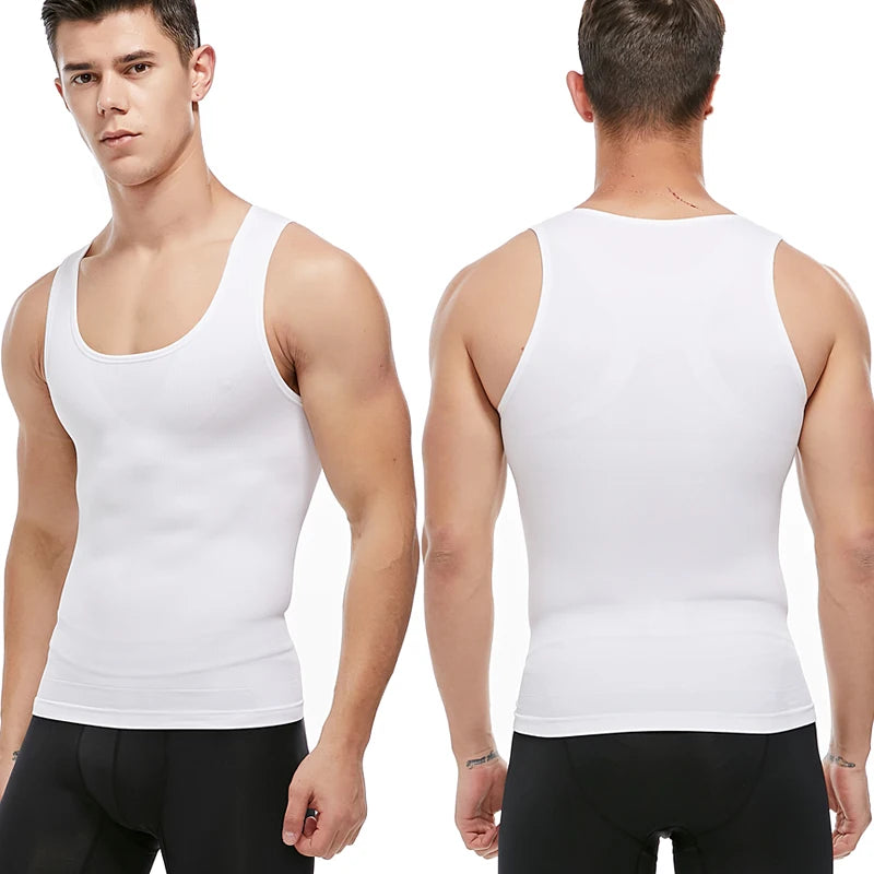 Men Slimming Body Shaper Belly Control Shapewear Man Shapers Modeling Underwear Waist Trainer Corrective Posture Vest Corset